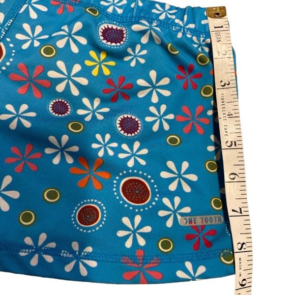 ONE TOOTH 🇨🇦 Swim Shorts Size Medium Fun Pattern Floral - Picture 9 of 15